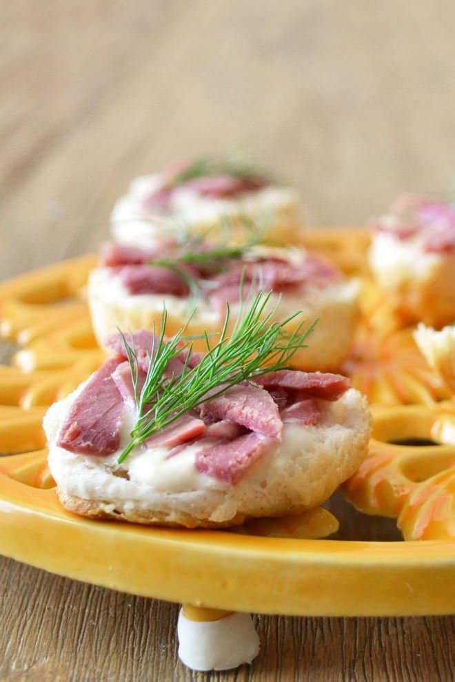 Corned Beef Canapes