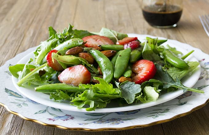 Sugar Snap Pea and Berry Salad Recipe