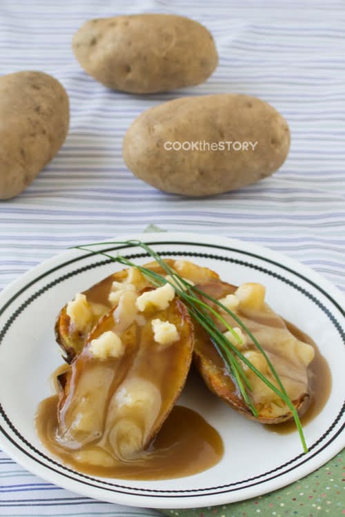 Easy Baked Potato Poutine
