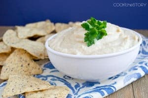 Creamy Hummus Made with Greek Yogurt