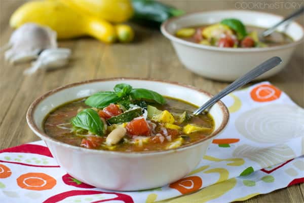 Summer Minestrone Soup Recipe