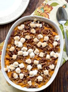 Healthy Sweet Potato Casserole