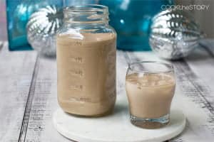 Homemade Irish Cream (but this version is a bit lighter due to a really smart substitution that you will never ever notice)