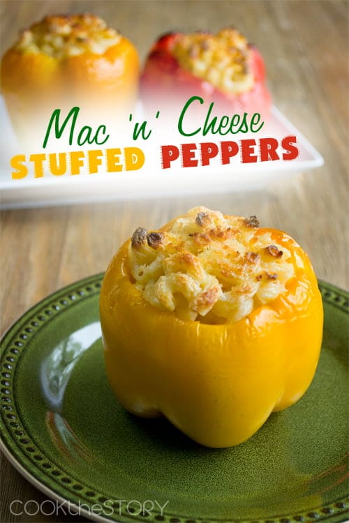 Macaroni and Cheese Stuffed Peppers
