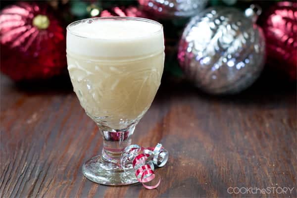 Light Eggnog Recipe - The perfect holiday drink.