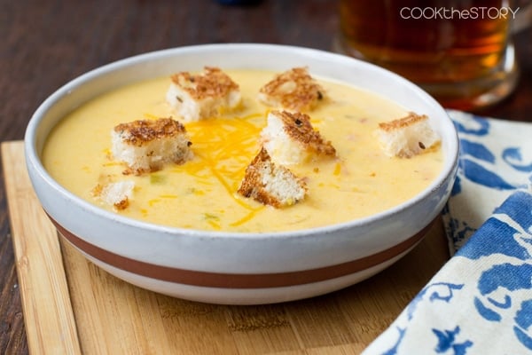 Beer Cheese Soup Recipe in 15 Minutes