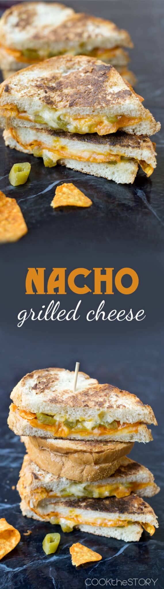 Nacho Grilled Cheese Sandwich