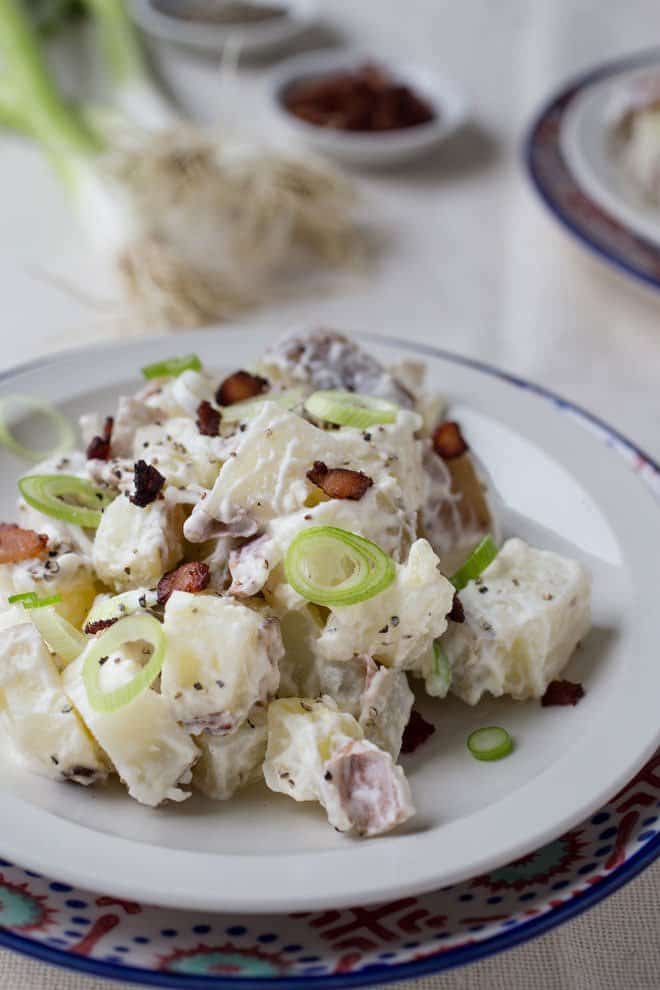 The Ultimate Loaded Baked Potato Salad Cook The Story