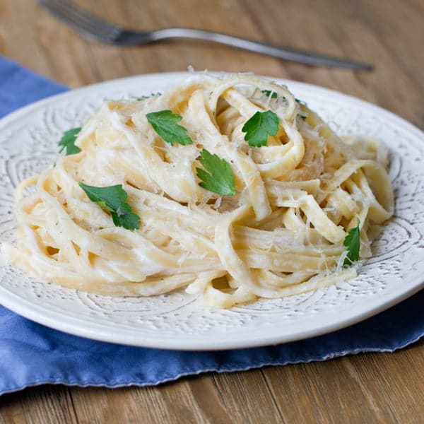 Greek Yogurt Alfredo Sauce COOKtheSTORY