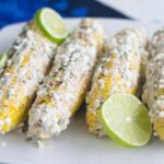 Grilled Mexican Corn on the Cob (Elote)