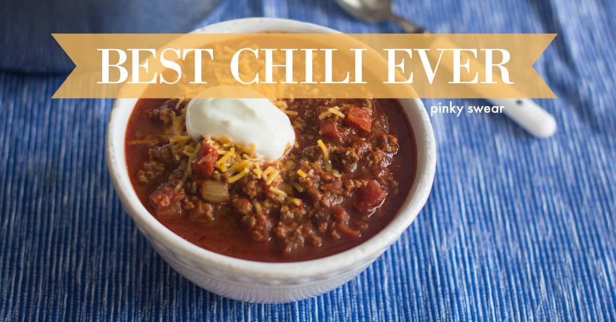 The Best Chili Recipe - Easy To Customize - COOKtheSTORY