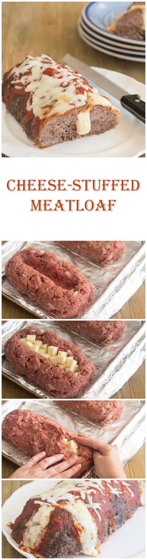 Cheese-Stuffed Meatloaf
