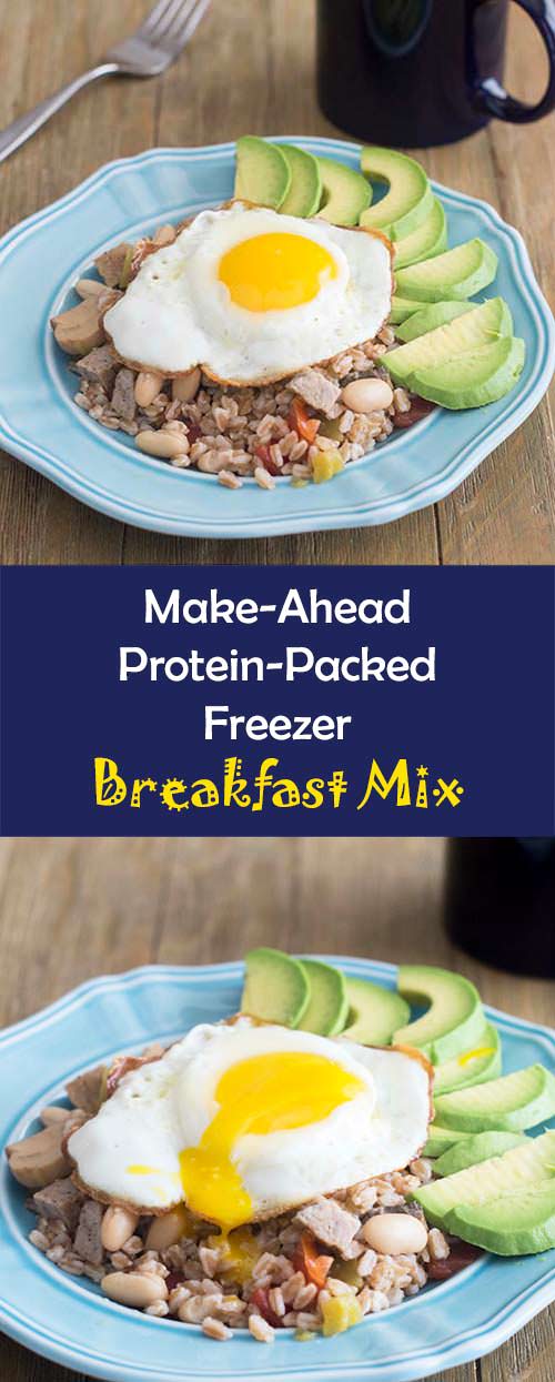 Farro and Sausage Protein Breakfast Bowl