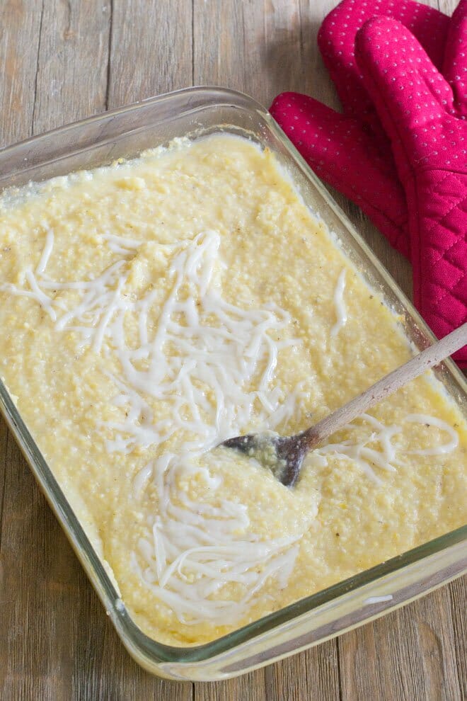 Oven Polenta - Creamy and Hands-Free