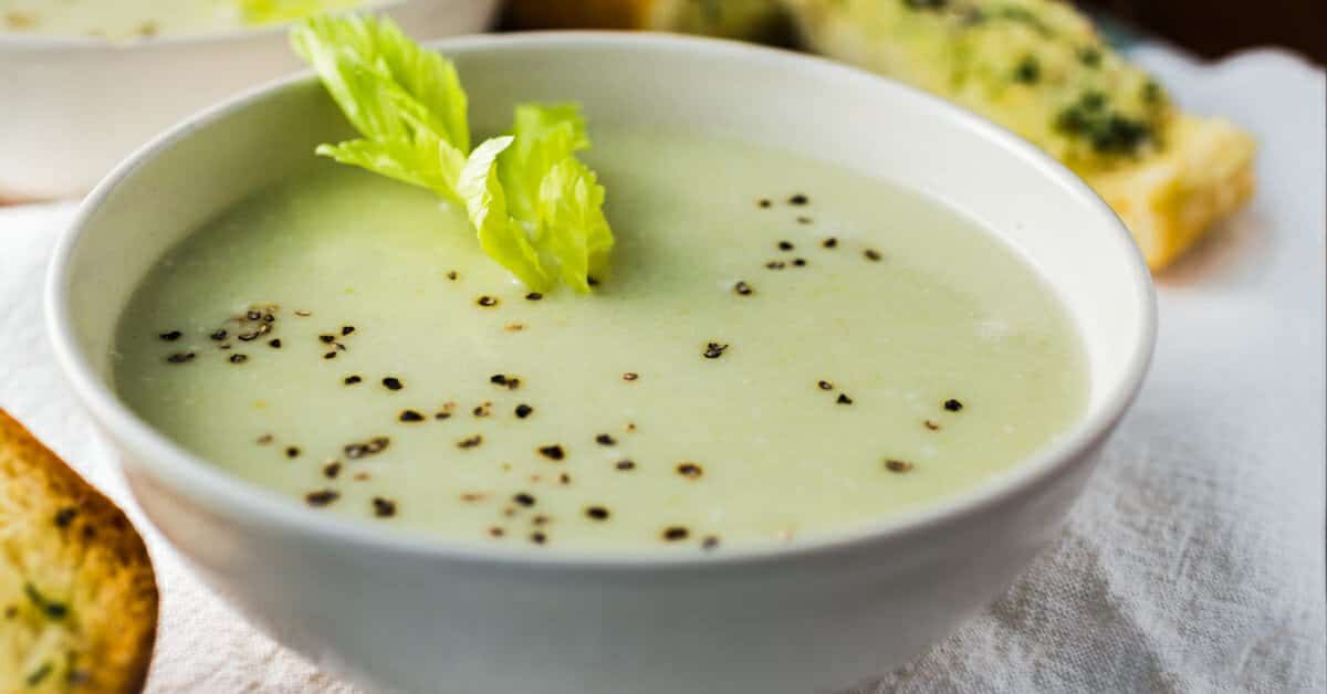 Cream of Celery Soup - Cook the Story