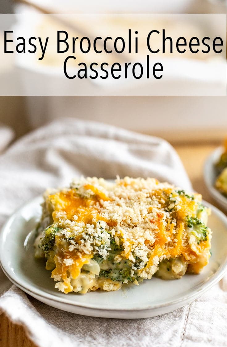 Easy Broccoli Cheese Casserole