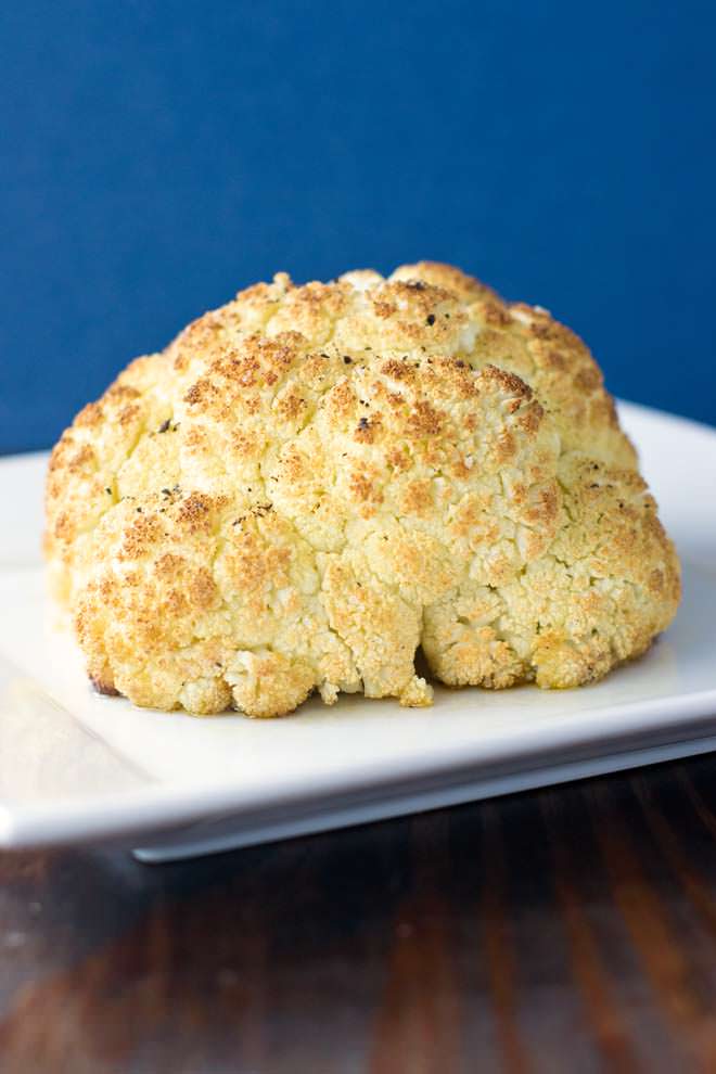 Whole Roasted Cauliflower, A How-To Guide