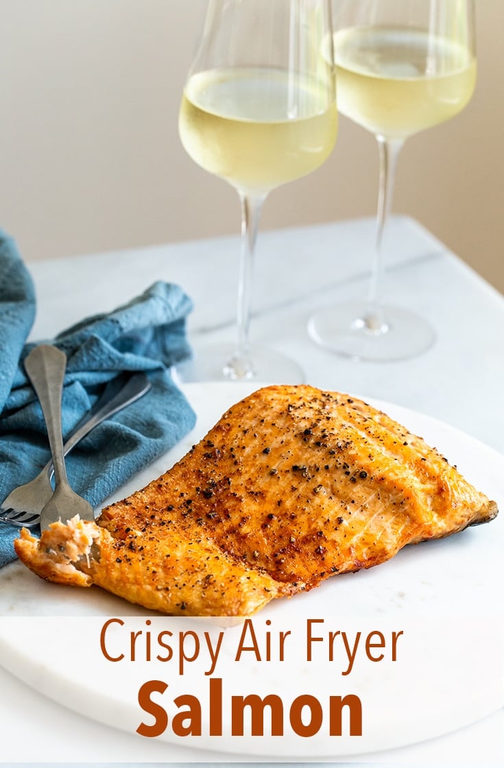 Air Fryer Salmon With Crispy Skin Cook The Story