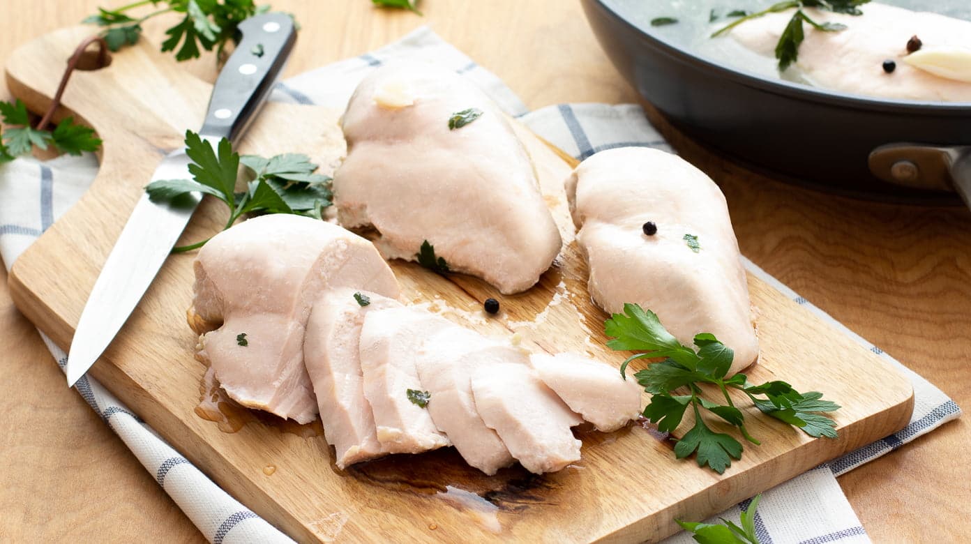 Poached Chicken Breasts Cook The Story,How To Cook Chicken Of The Woods