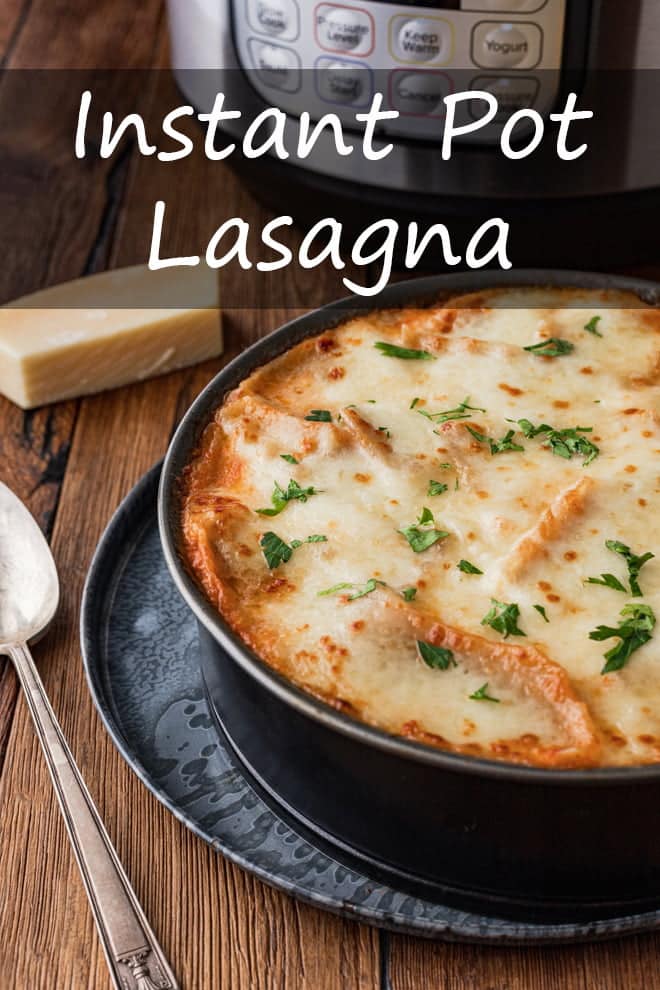 Instant Pot Lasagna Cook The Story
