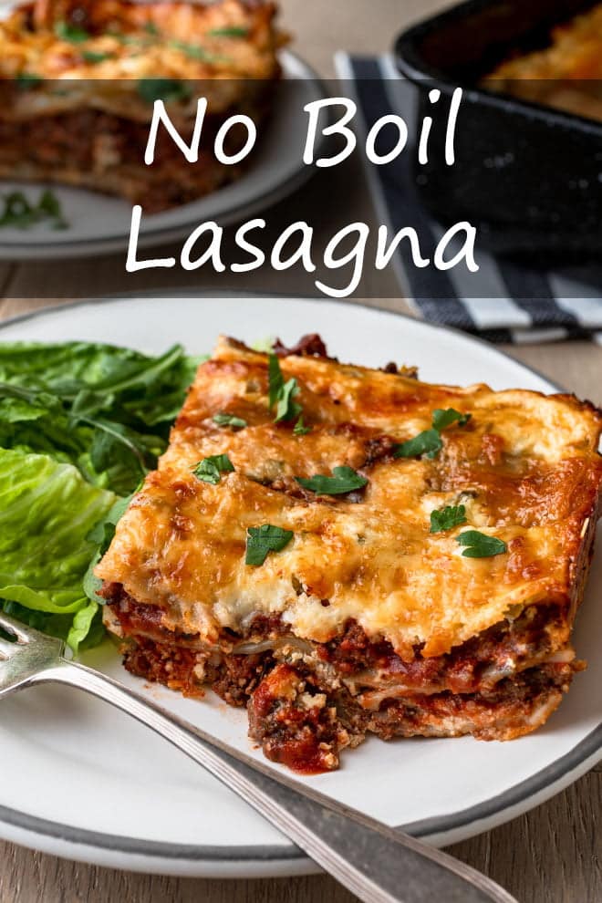 No-Boil Lasagna