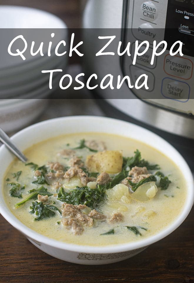 Quick Zuppa Toscana
