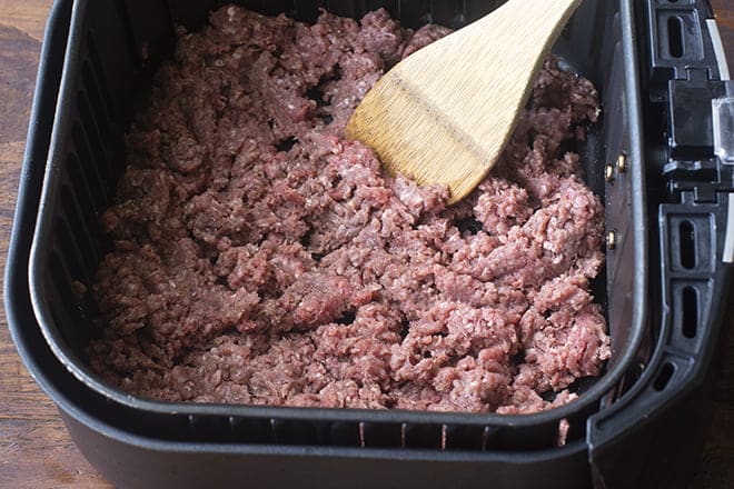 can you cook ground beef in a air fryer