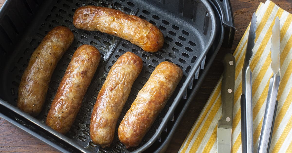 Air Fryer Sausages Recipe - Crispy and Juicy!