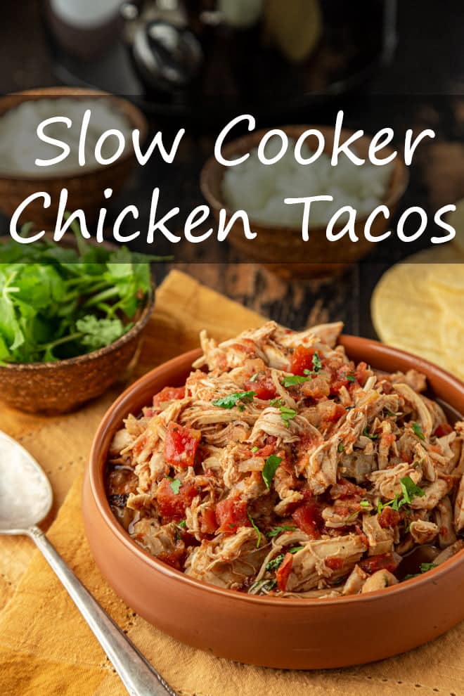 Slow Cooker Chicken Tacos