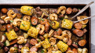 Sheet Pan Shrimp Boil