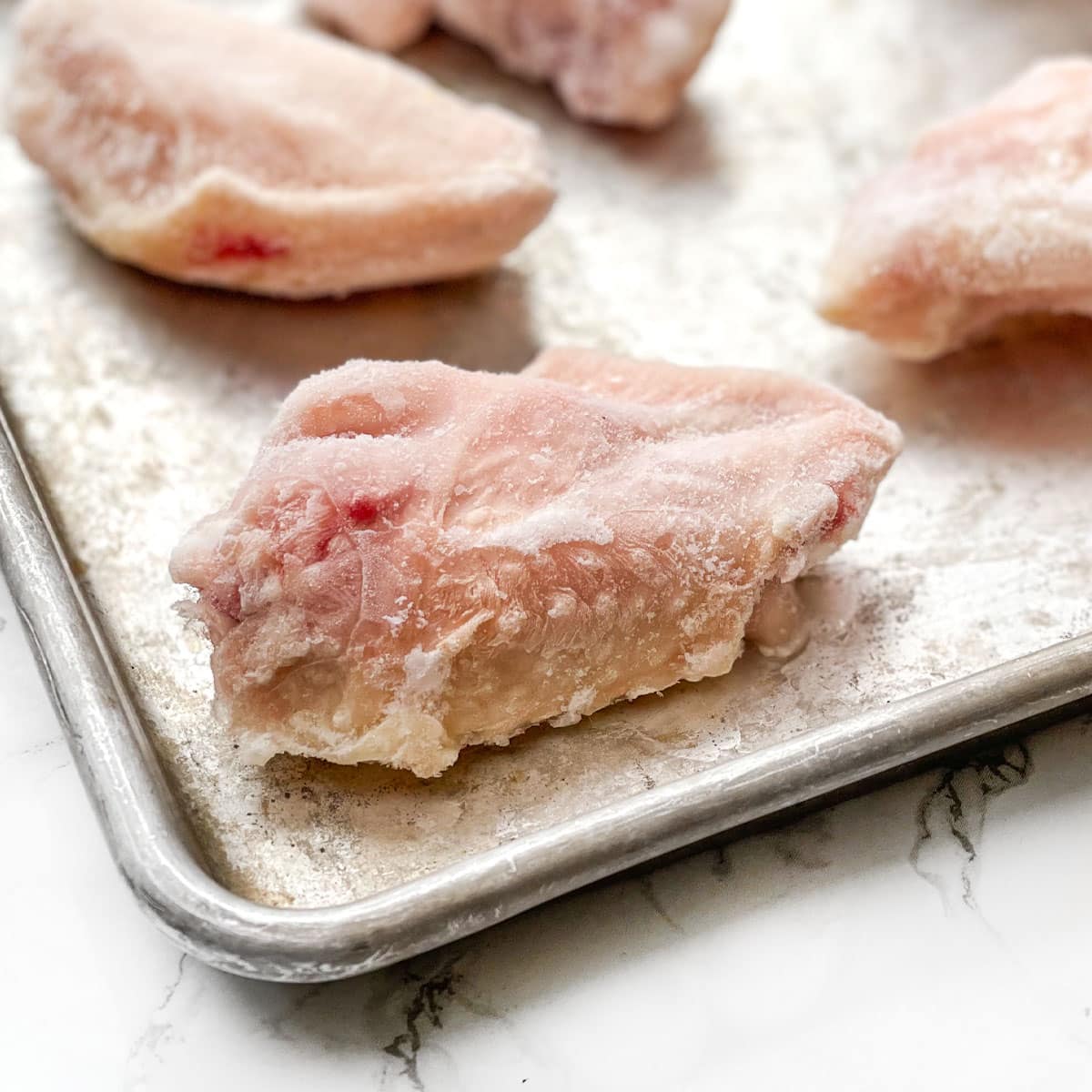 Uncooked First and Second Section Frozen Chicken Party Wings