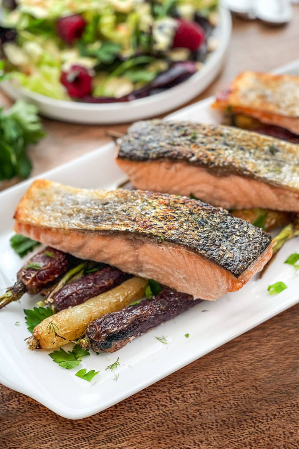 Crispy Skin Salmon - Perfect Every Time! - COOKtheSTORY