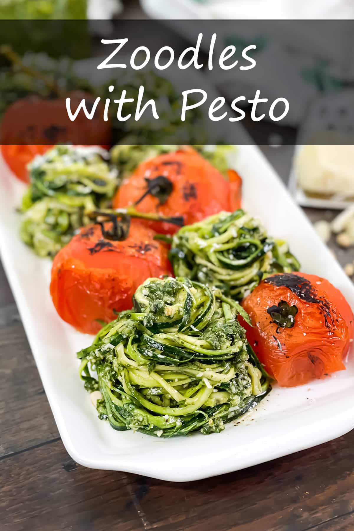 Zoodles with Pesto