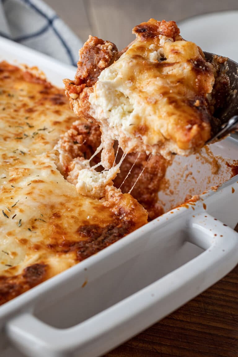 Easy Lasagna Casserole - COOKtheSTORY