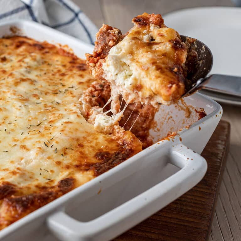 Easy Lasagna Casserole - COOKtheSTORY