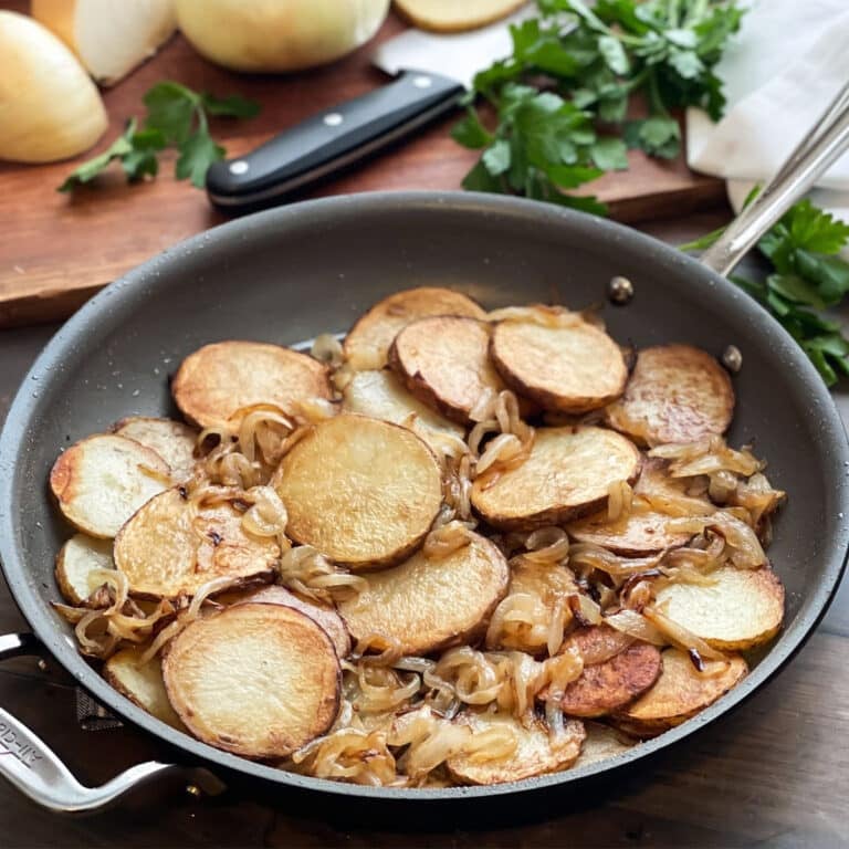 Best Fried Potatoes and Onions COOKtheSTORY