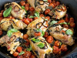 Baked Chicken with Tomatoes Recipe