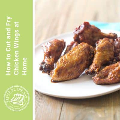 How To Cut And Fry Chicken Wings At Home