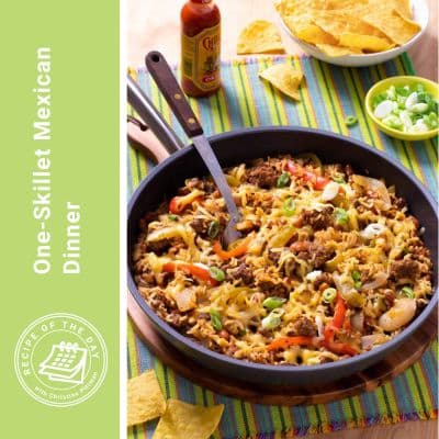 One-Skillet Mexican Dinner