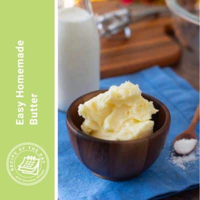 Easy Homemade Butter