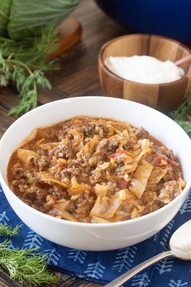 Classic Stuffed Cabbage Soup - COOKtheSTORY