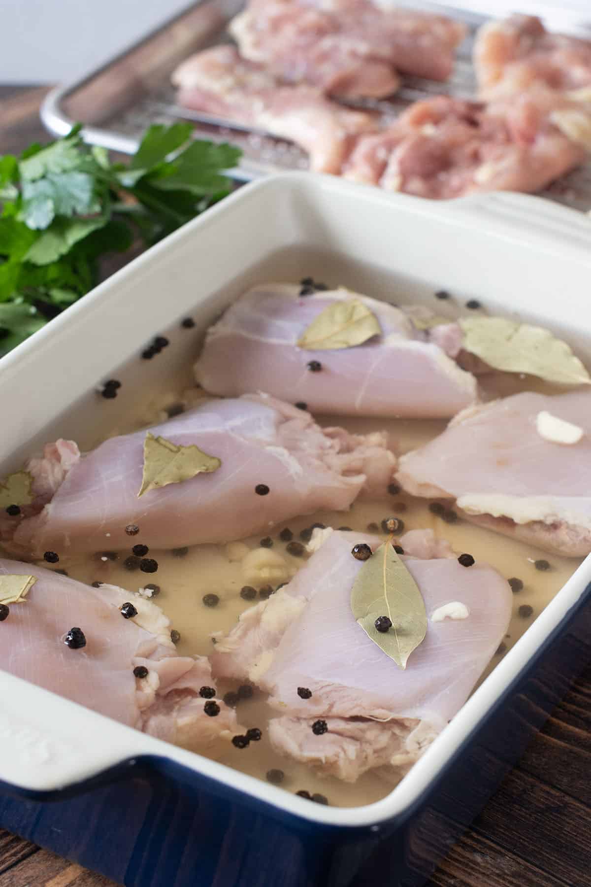 How to Brine Chicken Thighs and For How Long